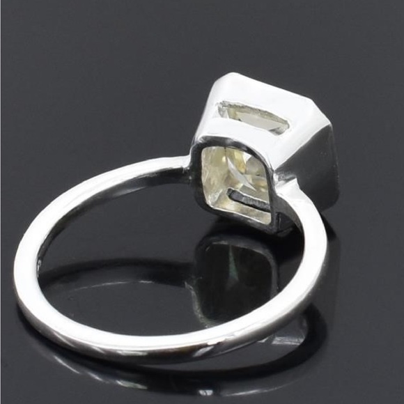 Moissanite Ring 3 Ct 925 Silver - Picture 10 of 14